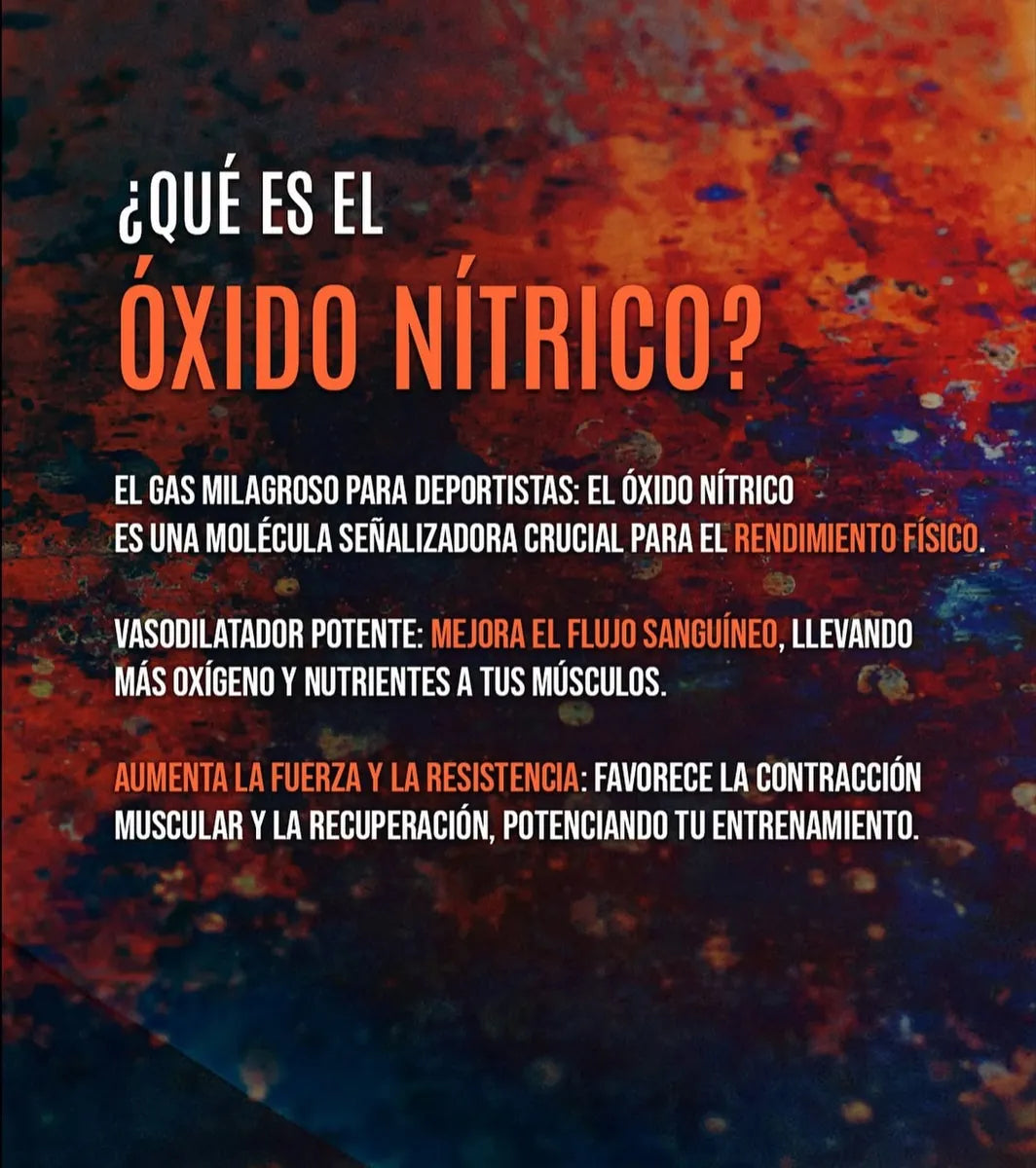 Potencia tu rendimiento con ÓXIDO NÍTRICO!!