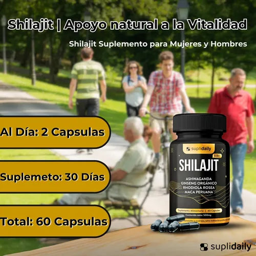 🏔️ Shilajit del Himalaya - Potencia tu virilidad✨🌿